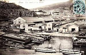 370- Oran - Les quais et les docks